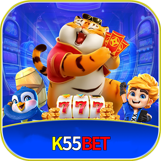Imagem promocional da K55Bet mostrando a plataforma e suas vantagens